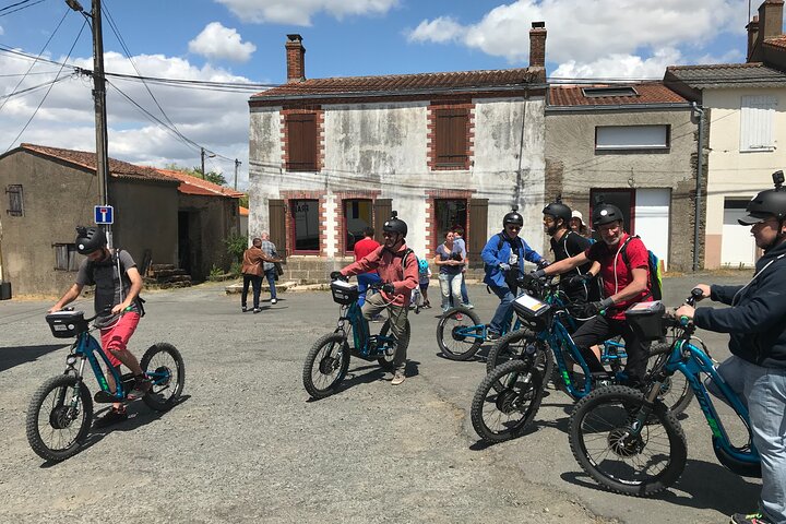 Off-road electric scooter-2h30 guided by GPS- "Carnac"