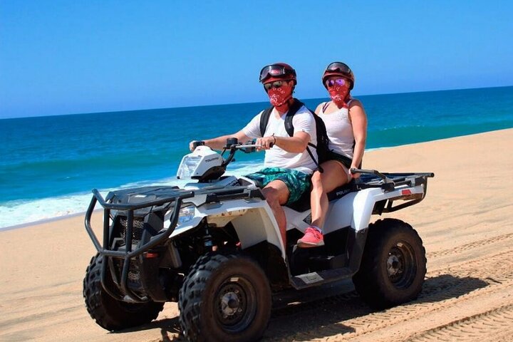 Cabo ATV Tour: Desert, Beach Ride and Tequila Tasting