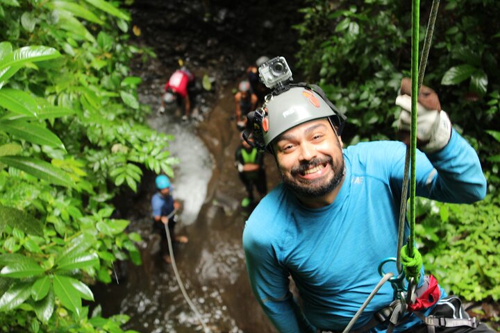 Arenal Volcano Canyoning and Waterfall Rappelling from La Fortuna