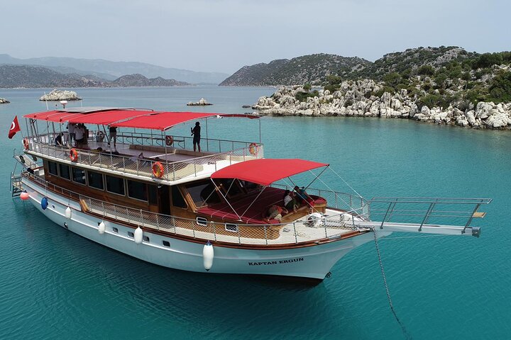 Shared Sunken City of Kekova Boat Tour including lunch