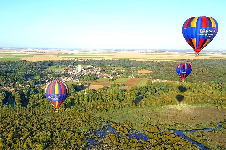 Fontainebleau Forest Half Day Hot-Air Balloon Ride with Chateau de Fontainebleau