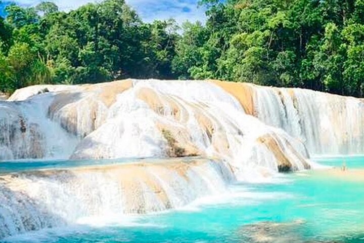 From Palenque Misol Ha, Agua Azul and Transfer to San Cristóbal de las Casas