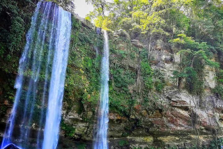 From Palenque to Zona Arq. De Palenque, Misol Ha and Agua Azul
