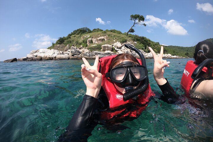 Pattaya Full-Day 3 Tropical Island tour Snorkeling Cruise Buffet