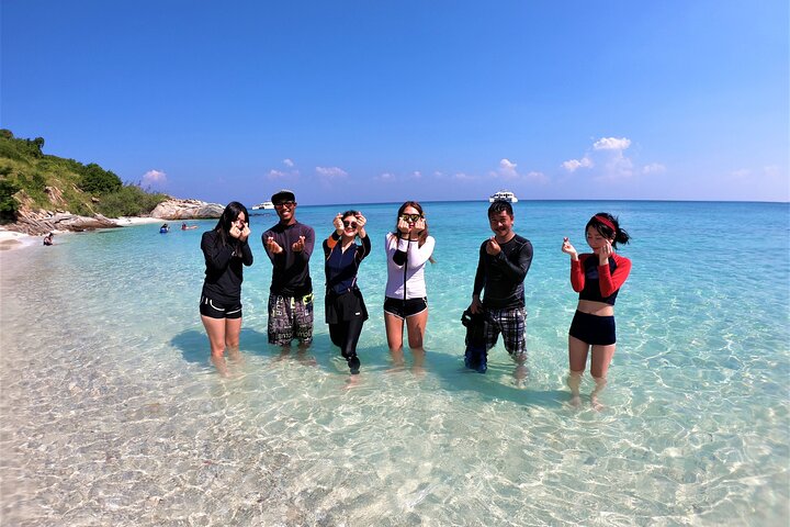 Pattaya Full-Day 3 Tropical Island tour Snorkeling Cruise Buffet