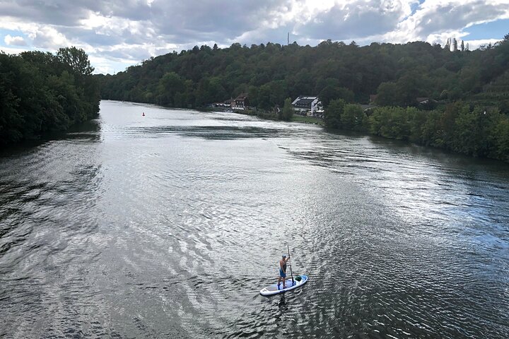 SUP BASIC COURSE Stuttgart Neckar Stand Up Paddling / Paddling Adventure Jones Tours