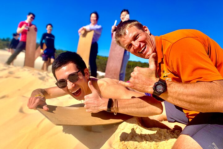 Moreton Island Day Trip (Kayak, Snorkel & Sandboard) frm Brisbane or Gold Coast