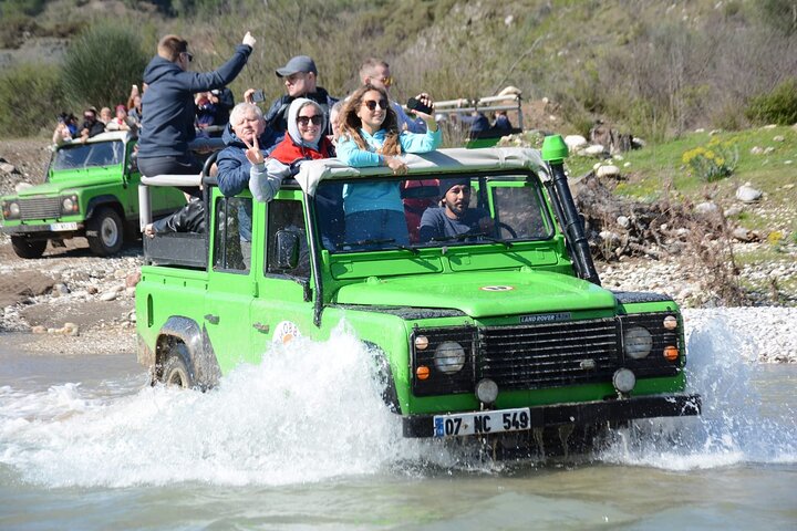 Rafting & Jeep Safari Adventure from Belek
