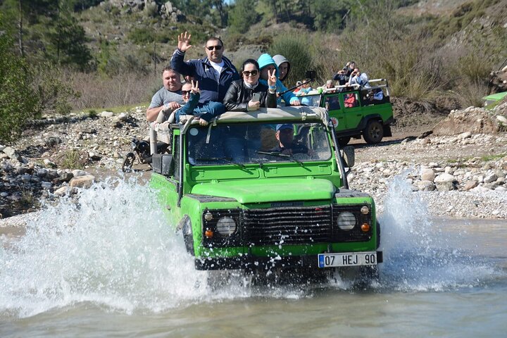 Rafting & Jeep Safari Adventure from Belek