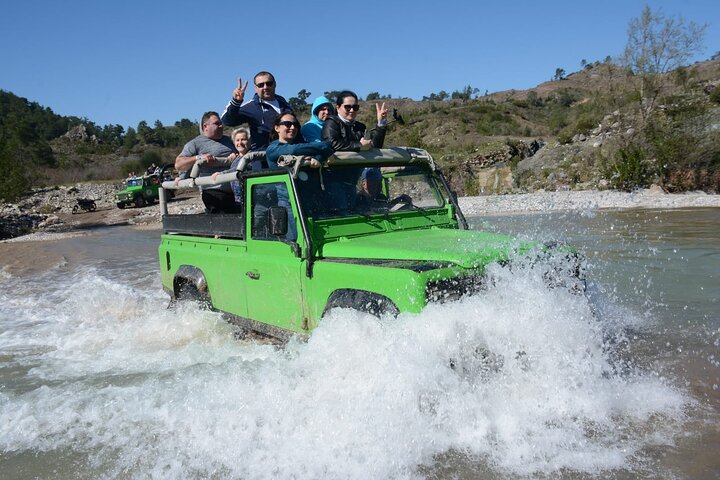 Rafting & Jeep Safari Adventure from Belek