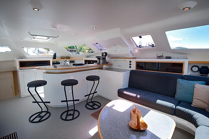 50' Luxury Yacht. Private Full or Half Day Catamaran Snorkel, & Beach Experience
