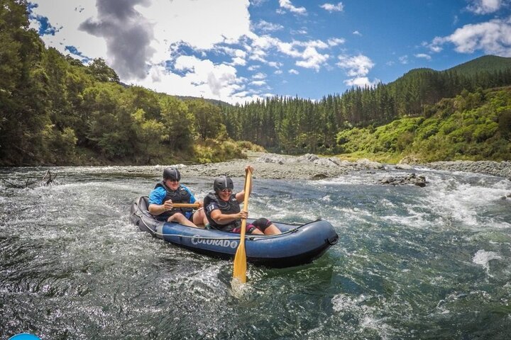 The Hobbit Barrel Run Rafting Tour on the Pelorus River