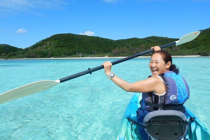 Half-day kayak tour on the Kerama Islands and Zamami Island