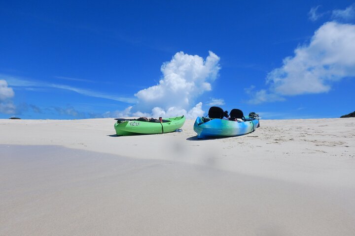 Half-day kayak tour on the Kerama Islands and Zamami Island