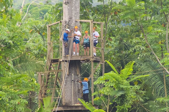 Cave Tubing and Jungle Zip Lining Through Belize