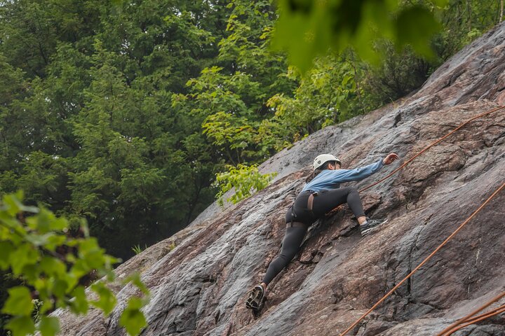 Rock Climbing in Mont-Tremblant