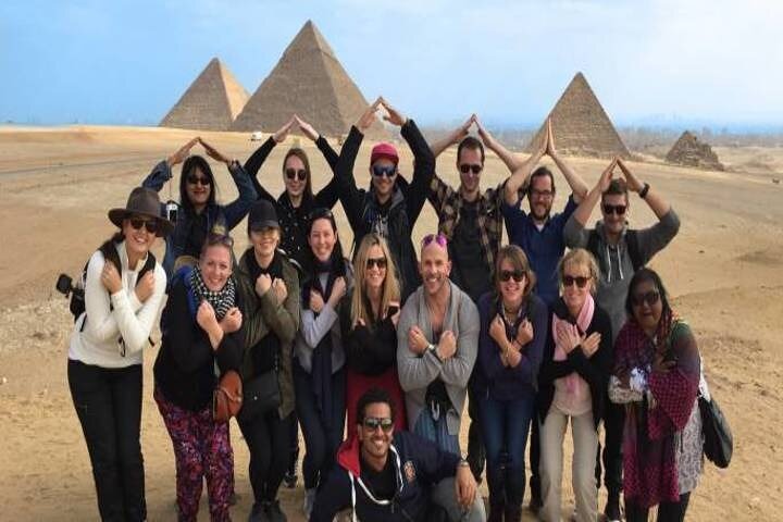 Private Day from Sharm to Cairo by plane, all entrance fees, Camel, Lunch, Guide