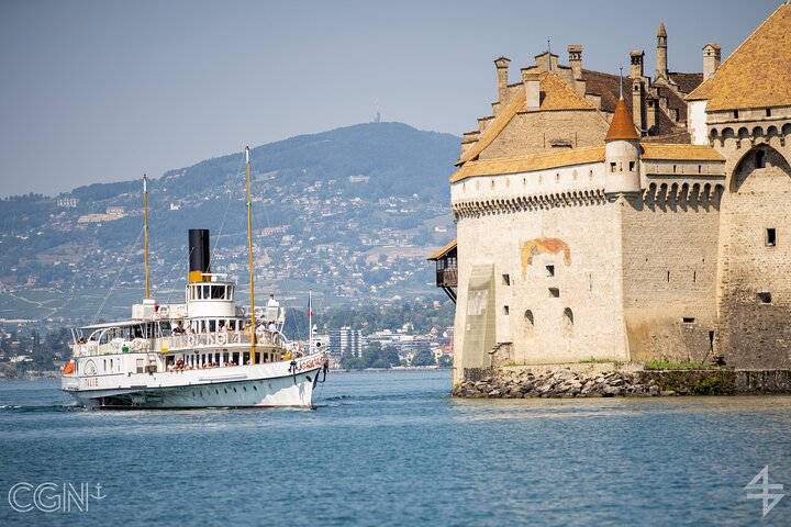 Round trip cruise from Vevey to Chillon