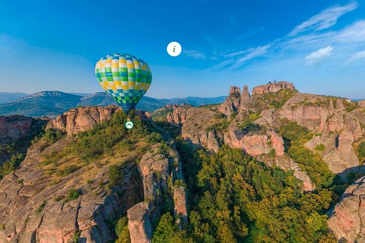 Virtual Hot Air Balloon Ride over the Belogradchik Rocks