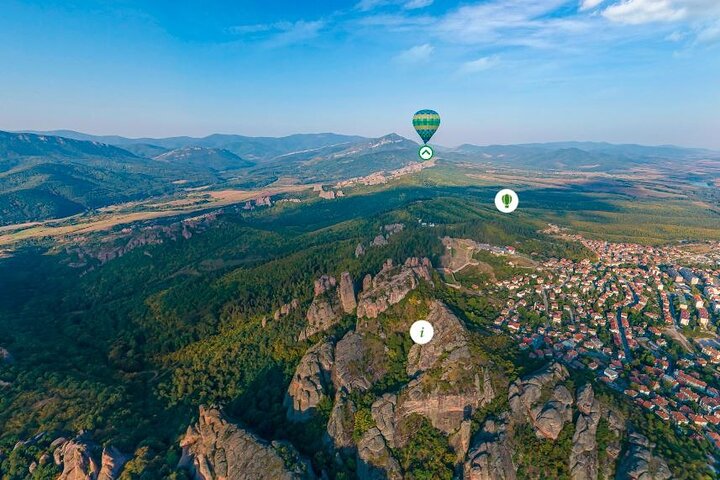 Virtual Hot Air Balloon Ride over the Belogradchik Rocks