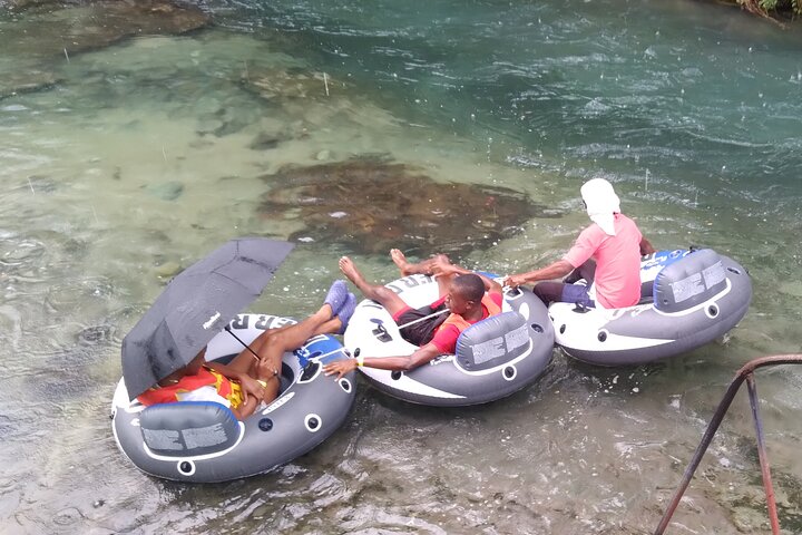 Blue Hole and River Tubing Combo