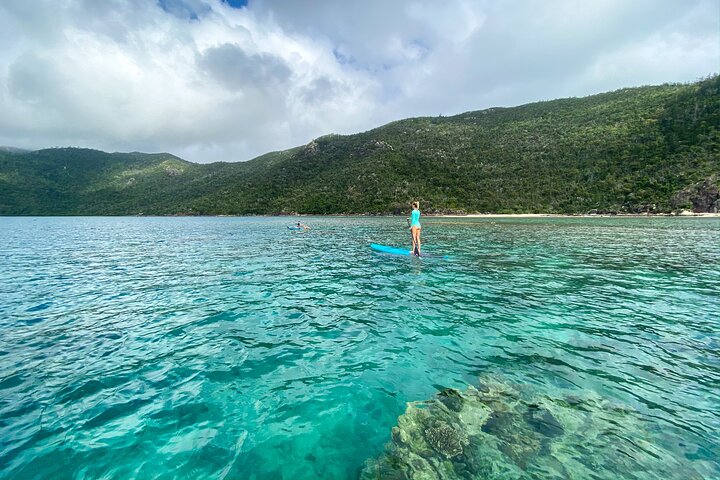Whitsunday Islands Sail, SUP & Snorkel Tour-Small group