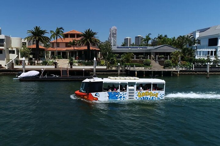 Gold Coast Quack'rDuck Amphibious Tour from Surfers Paradise