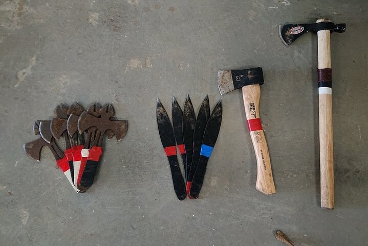 Axe Throwing (inside or outside)