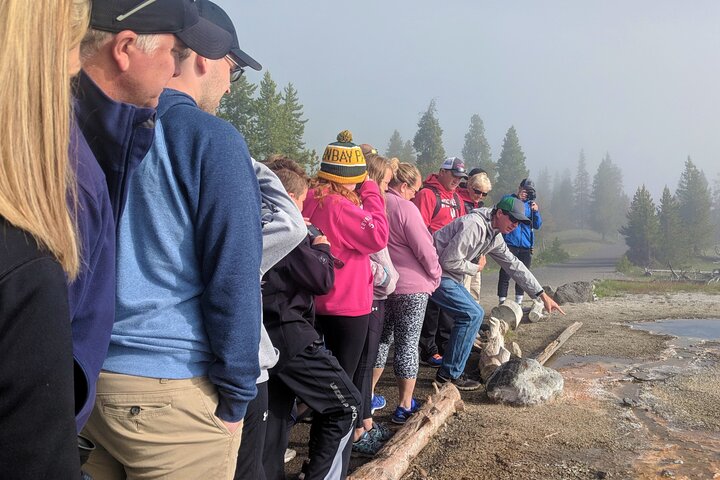 Lower Loop Van Tour from West Yellowstone: Grand Prismatic and Old Faithful