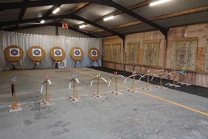 Archery Session Inside & Outside