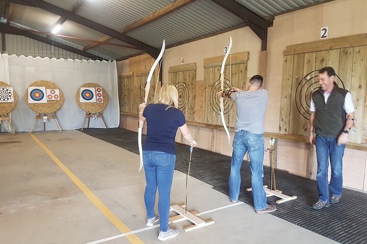 Archery Session Inside & Outside