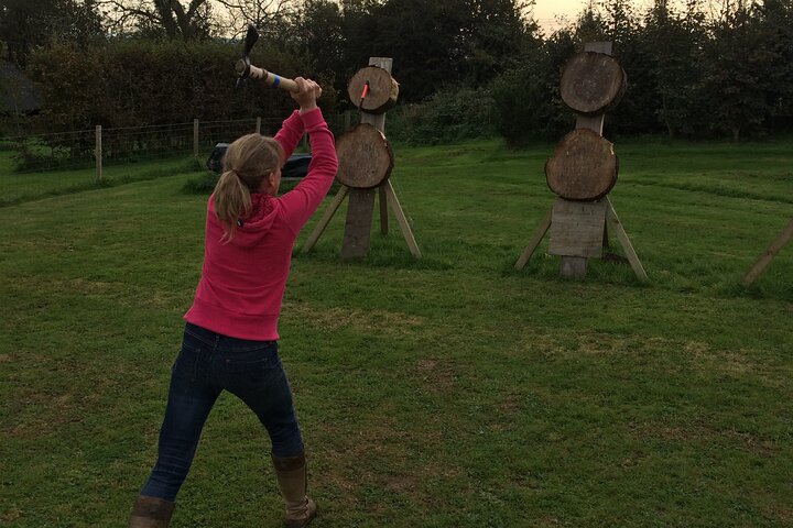 Axe Throwing (inside or outside)