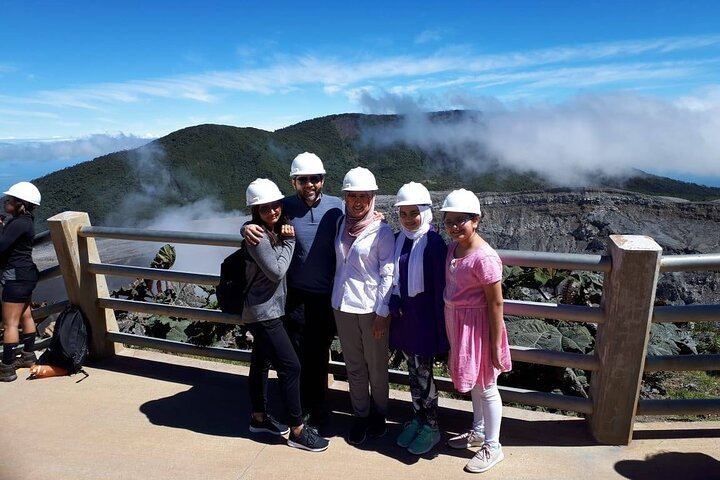 Poas Volcano and La Paz Waterfall Gardens Private Tour