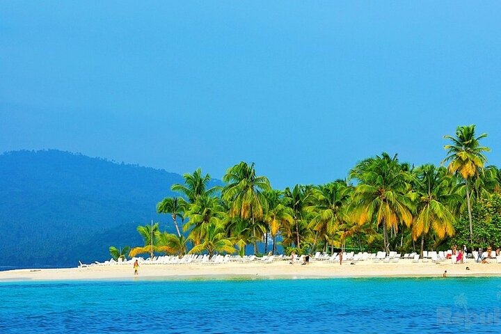 Adventure in the bay of samana and waterfall El limon from punta cana