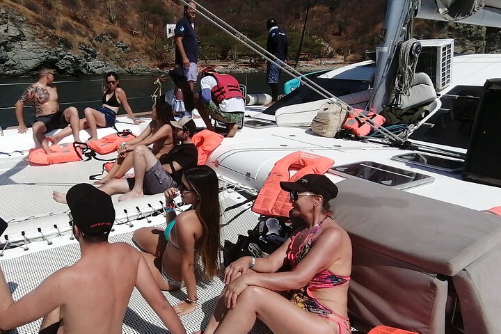 Full-Day Catamaran Tour through Tayrona