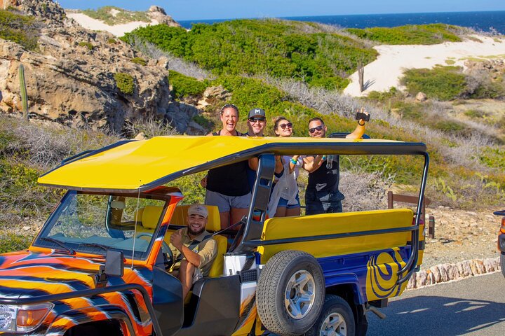 Aruba Natural Pool and Indian Cave Rugged Jeep Safari