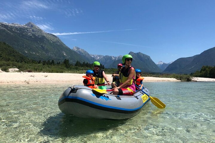 Soča River Rafting in Bovec with Professional Photo Service