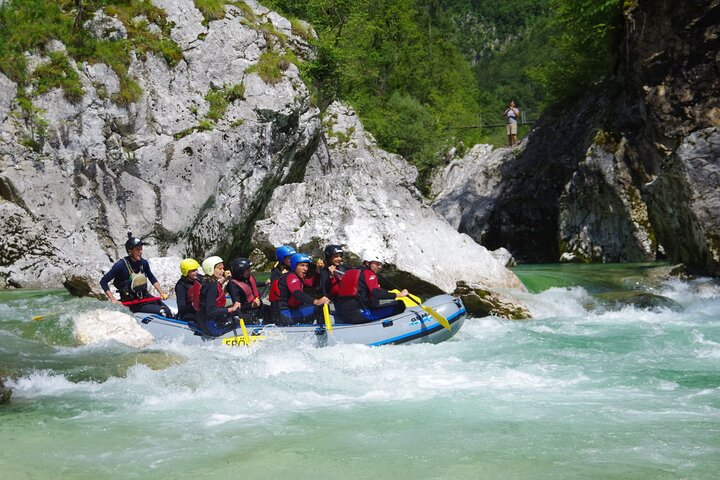 Soča River Rafting in Bovec with Professional Photo Service