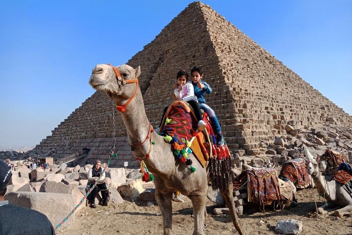 Hurghada Cairo Pyramids & GEM excursion by plane - Small group