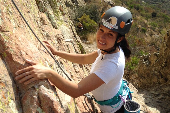 Climb the historic Via Ferrata when visiting Peña de Bernal!