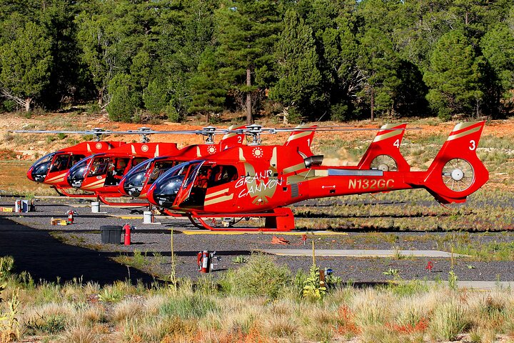 25-min Grand Canyon South Rim EcoStar Helicopter Tour with Optional Hummer