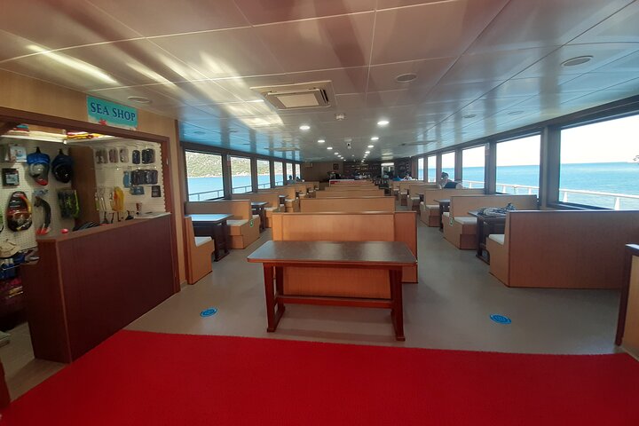 Full-Day Boat trip marmaris / Day trip by Glass bottom