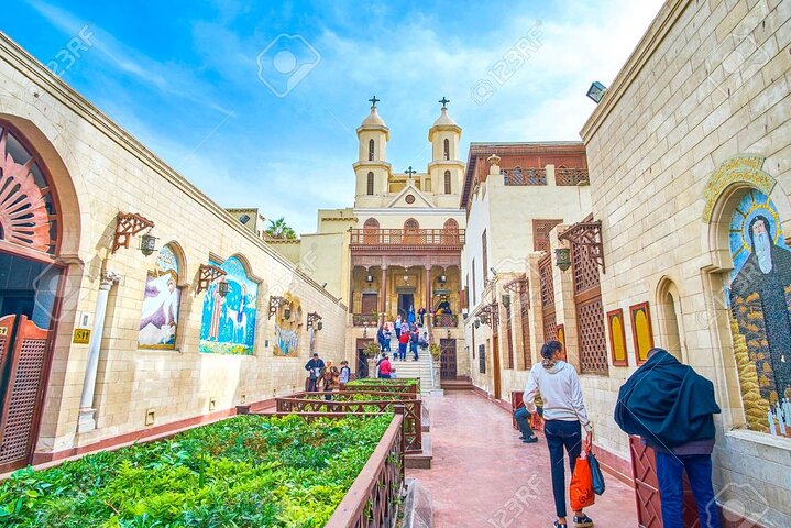 4-hours private Tour Islamic Mosque,Coptic Cairo &Khan el-Khalili