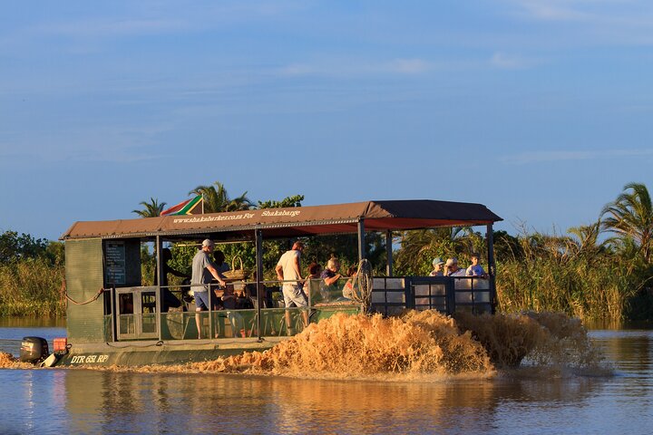 Hippo and Croc Boat Cruise in Saint Lucia with collection