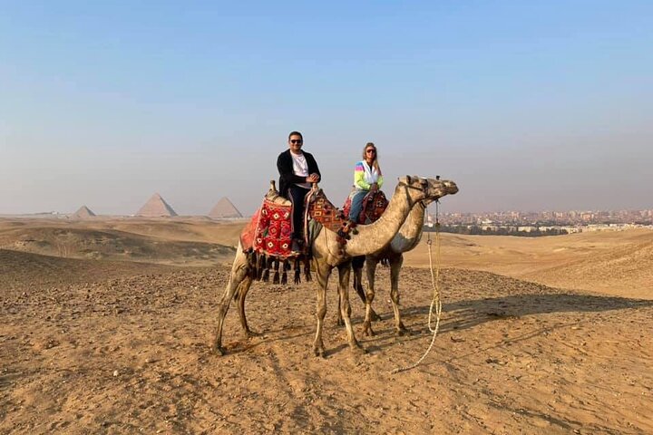 Private Giza Pyramids Tour with camel Ride around the Great Pyramid