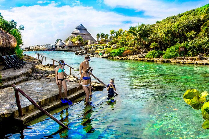 Xcaret Park Day Trip, transportation and Cultural Night Show