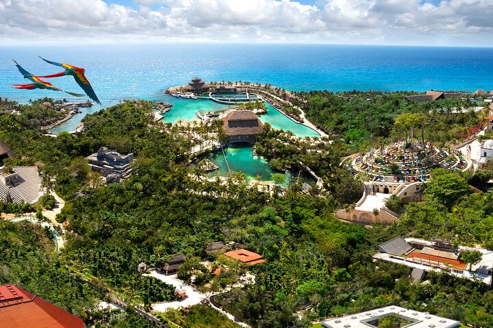 Xcaret Park Day Trip, transportation and Cultural Night Show
