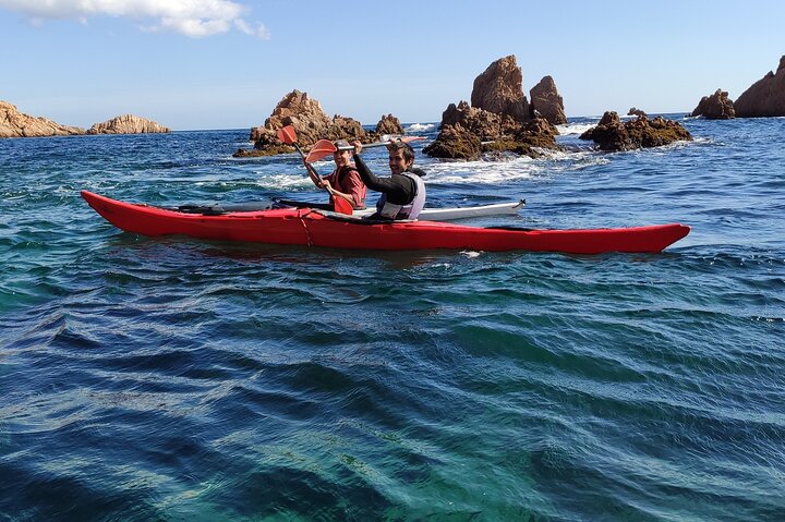 Costa Brava: Sea Kayak Tour to Rats Penats Cave (8:15 AM)