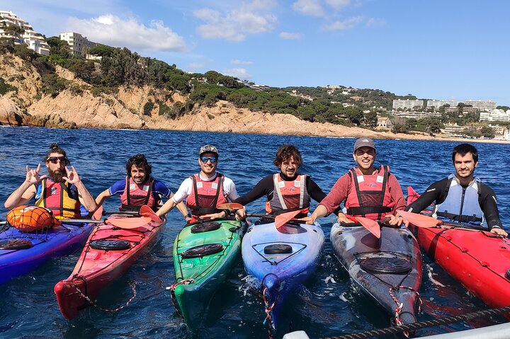 Costa Brava: Sea Kayak Tour to Rats Penats Cave (8:15 AM)