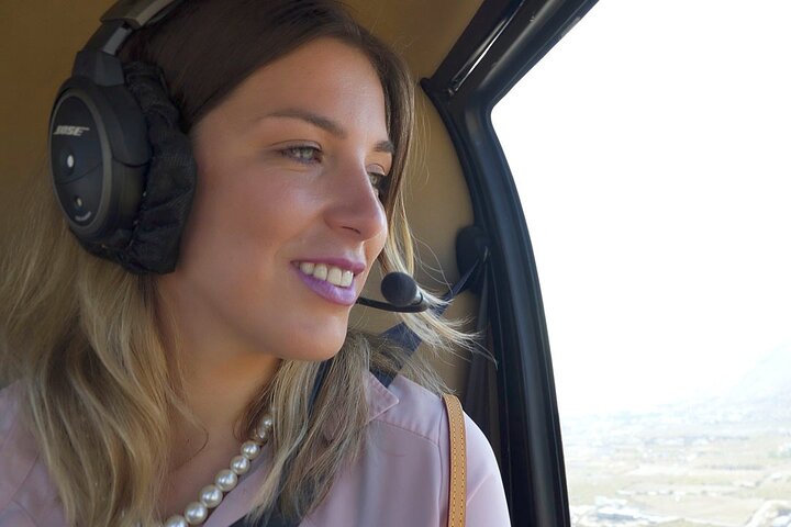 Private Helicopter Transfer from Spetses to Santorini